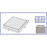 450x450x50mm Pebble Paver